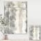 Designart - Gray Circles I - Modern & Contemporary Premium Canvas Wall Art